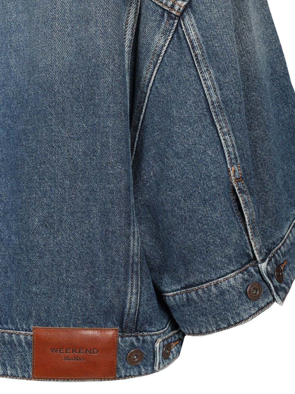 Weekend Max Mara Half-Sleeved Jacket Jackets - Blue | 124a046ebe1f5f044da47e5e1ae5ea36d3914438