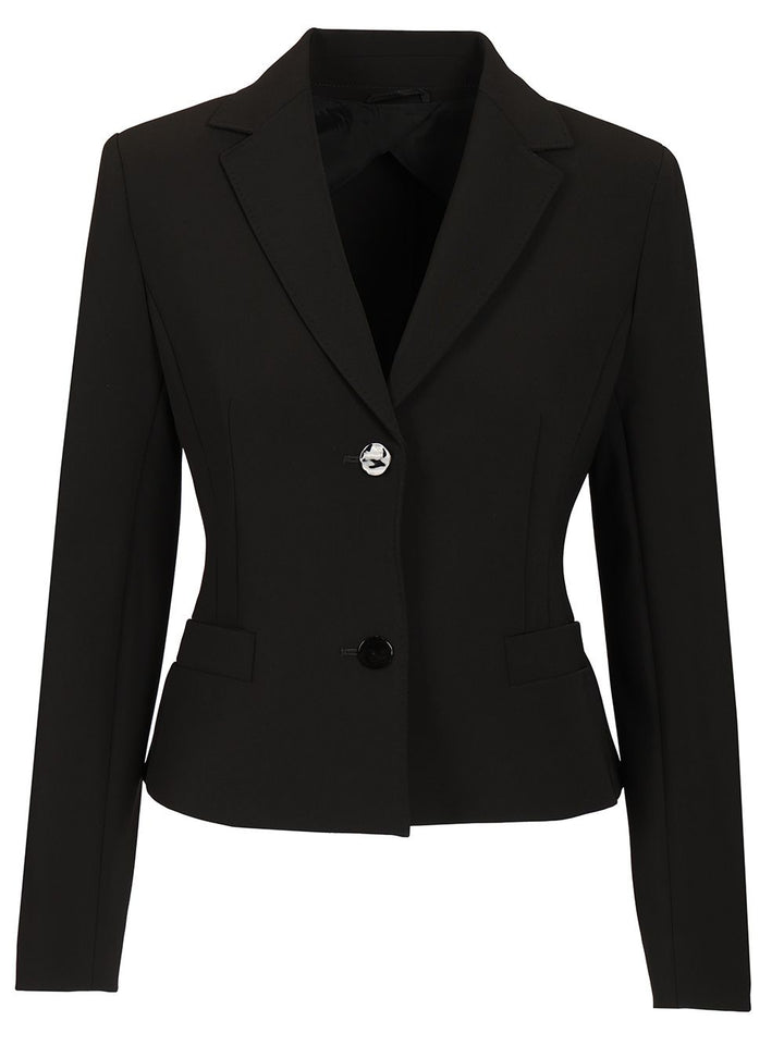 Max Mara Studio Technical Cady Jacket Jackets - Black | 76f05808dc3ed7819fefb00ba9cadd2ec89c097d