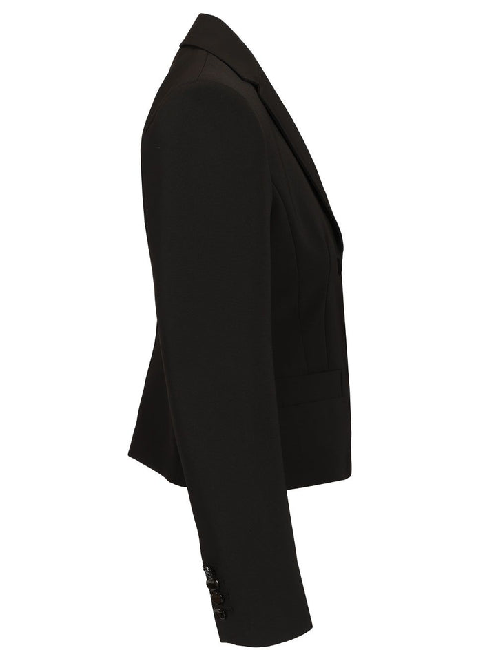 Max Mara Studio Technical Cady Jacket Jackets - Black | b2f0d83edceebc575ed5995c2f0697697bfa7d74