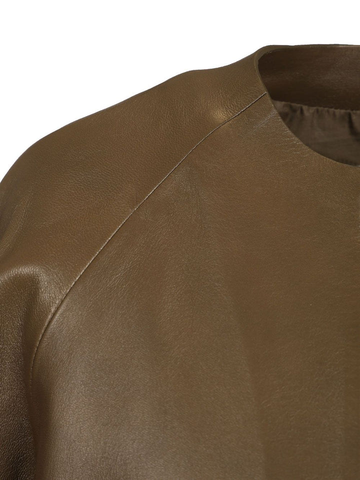 Max Mara Crew Neck Jacket Jackets - Green | 5949871ffcdbf648743840d1f5629aad853e2d82