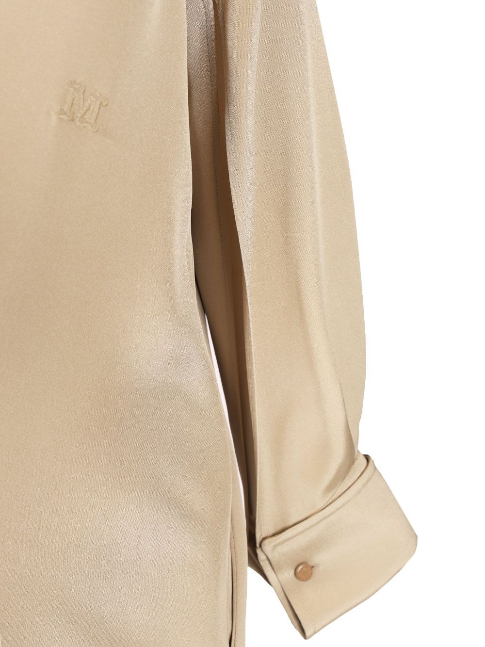 Max Mara Polo Dress In Silk Crêpe De Chine Dresses - Beige | 8c2cb4c79c95d1e796ec1ea0490fc4965a2f729b