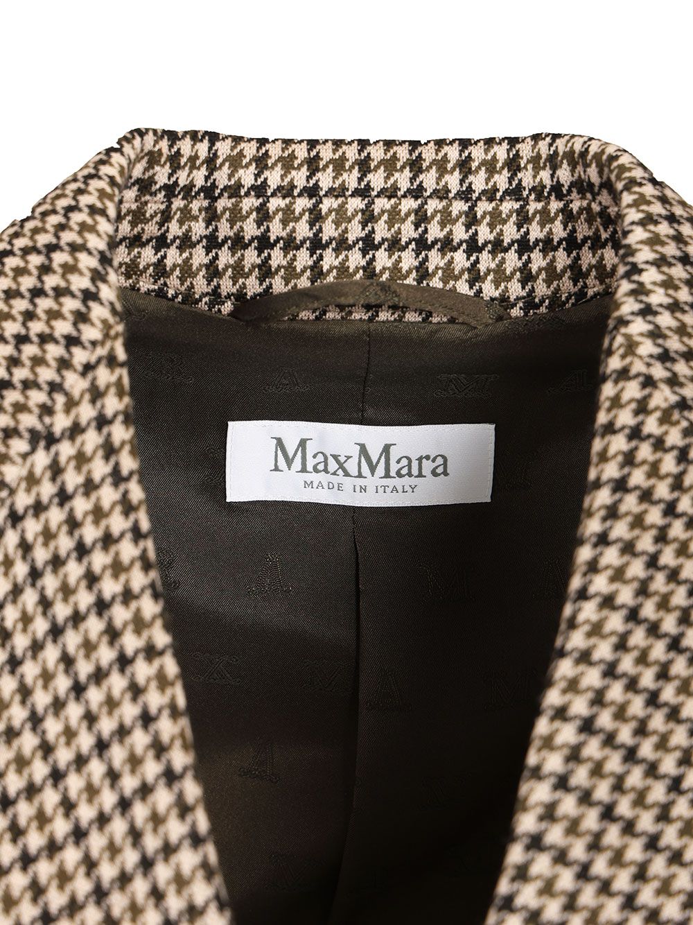 Max Mara Eccelso Blazer Double Breasted Pied De Poule Jackets - Multicolor | 66300a6859195cb71257b08415711ecd9731acd7