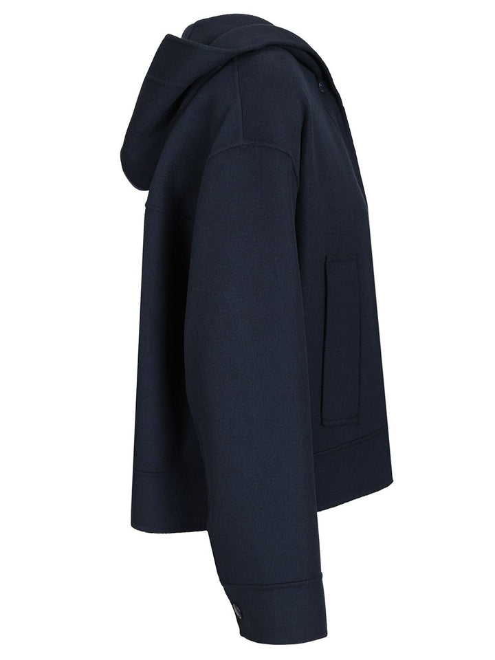 Weekend Max Mara Ridente Cappottino Corto Jackets - Blue | 9e8cd88e27af7c1919eceab57f68266d124ab507
