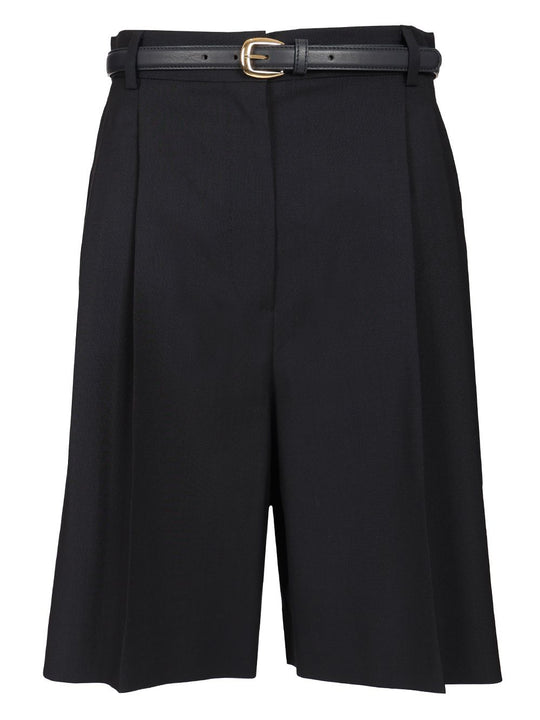 Tailored Bermuda Shorts Trousers Blue