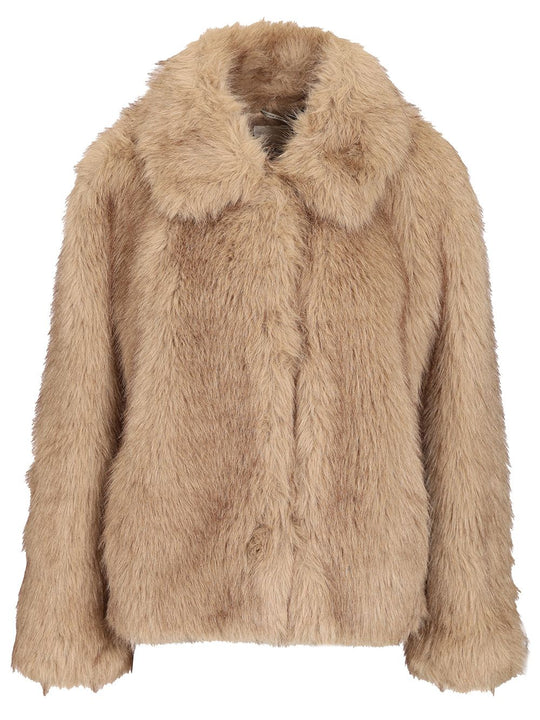 Short Coat Jackets Beige