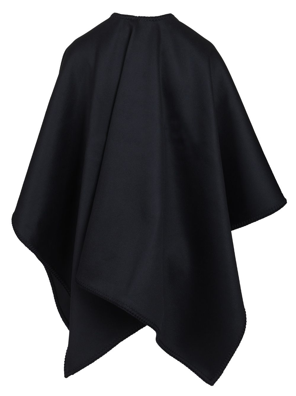 Max Mara Double Wool Drap Cape Jackets - Blue | c4931421b524868bcb10c5d538425f926a7ddf67