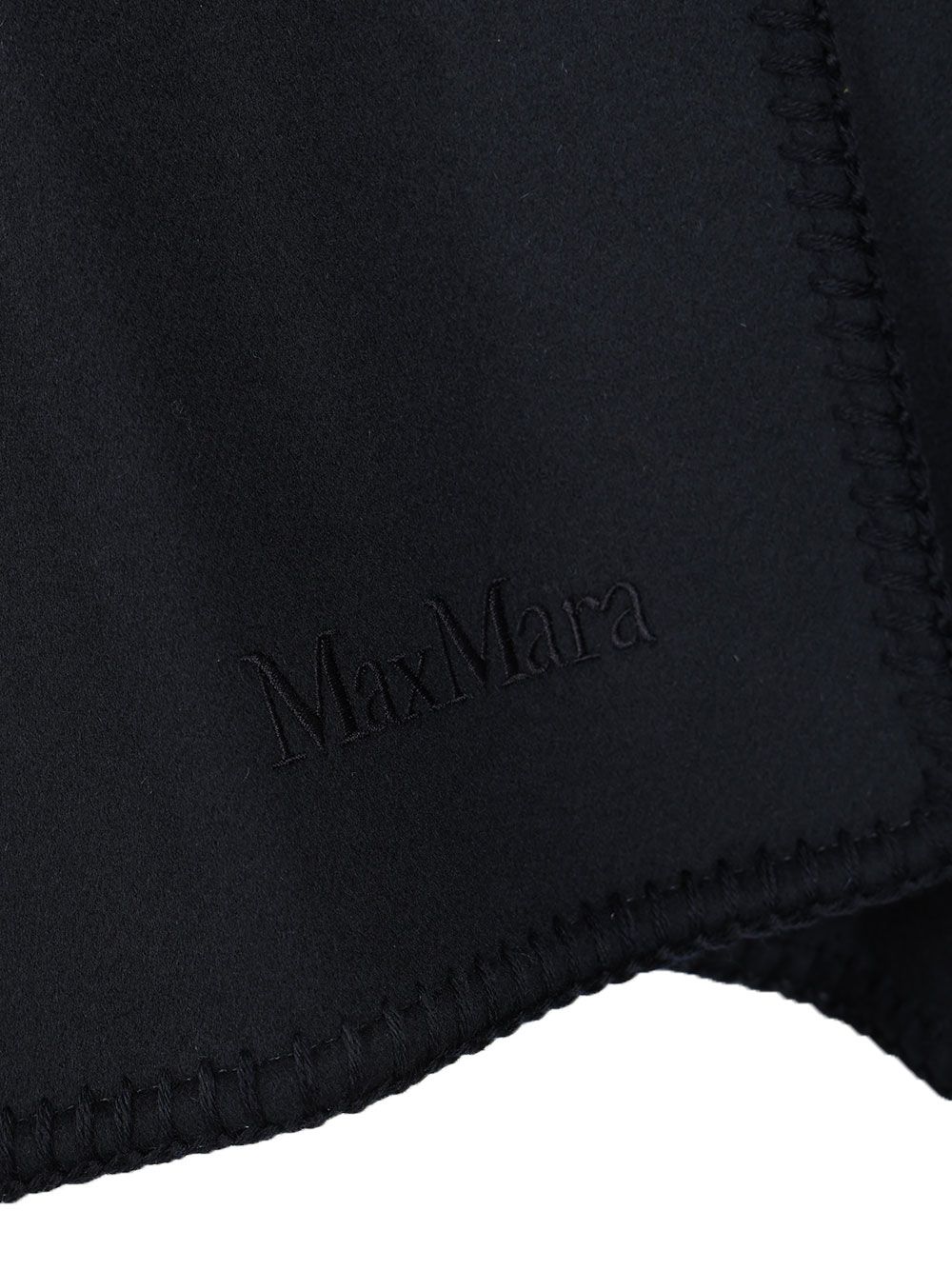 Max Mara Colomba Wool Cape Stitiching Jackets - Blue | 51cd0d67bee20942b3b5d8be70e757ba94794f5d