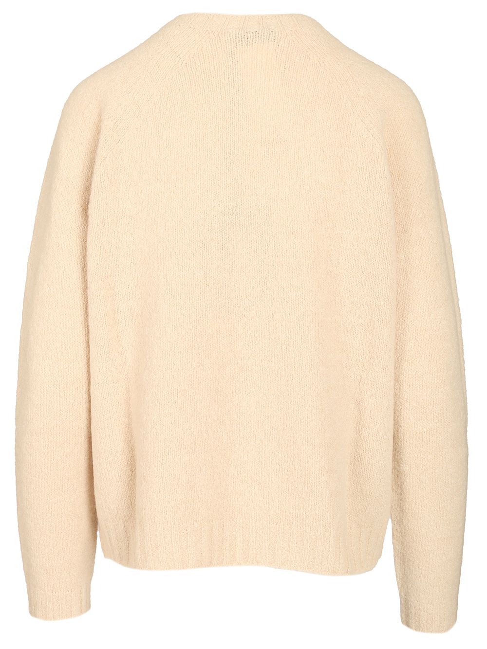 Weekend Max Mara Crew Neck Sweater Knitwear - Beige | 9f29c190bd7e4ba976bdaefae0ea8be6c82665fd