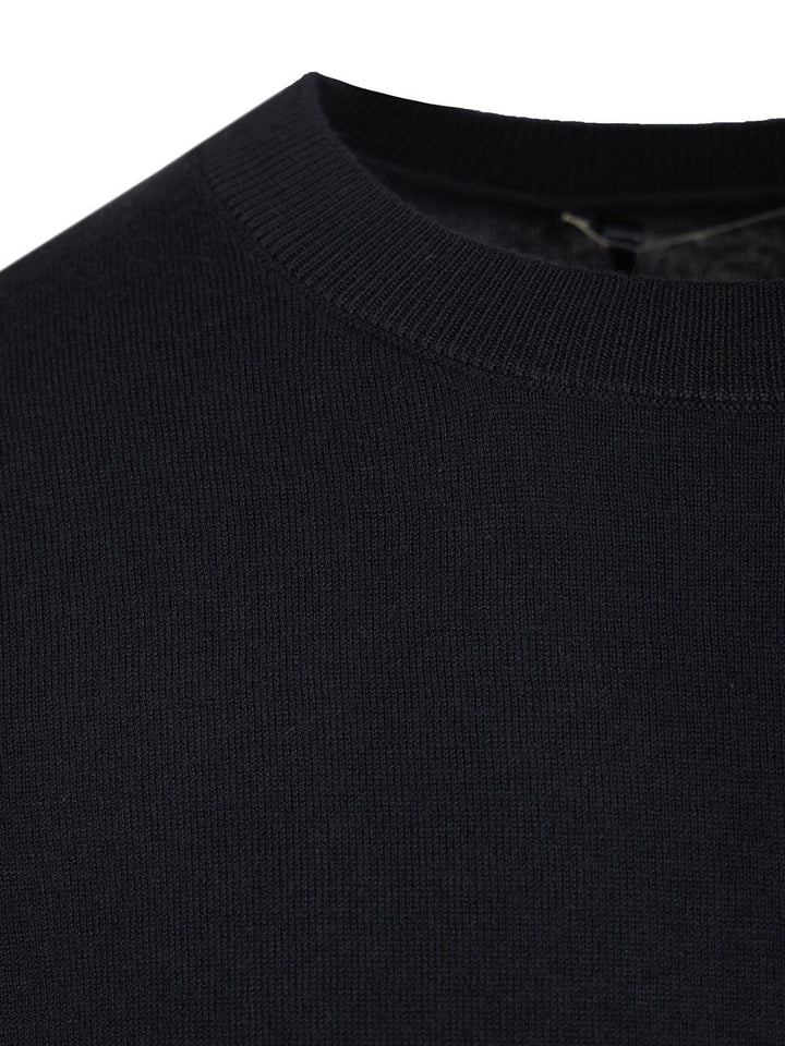 'S Max Mara Sweater In Cotton, Silk And Cashmere Yarn Knitwear - Blue | f9e289e9d57e6d36dcb3f35b65222c8ad1c3bac4