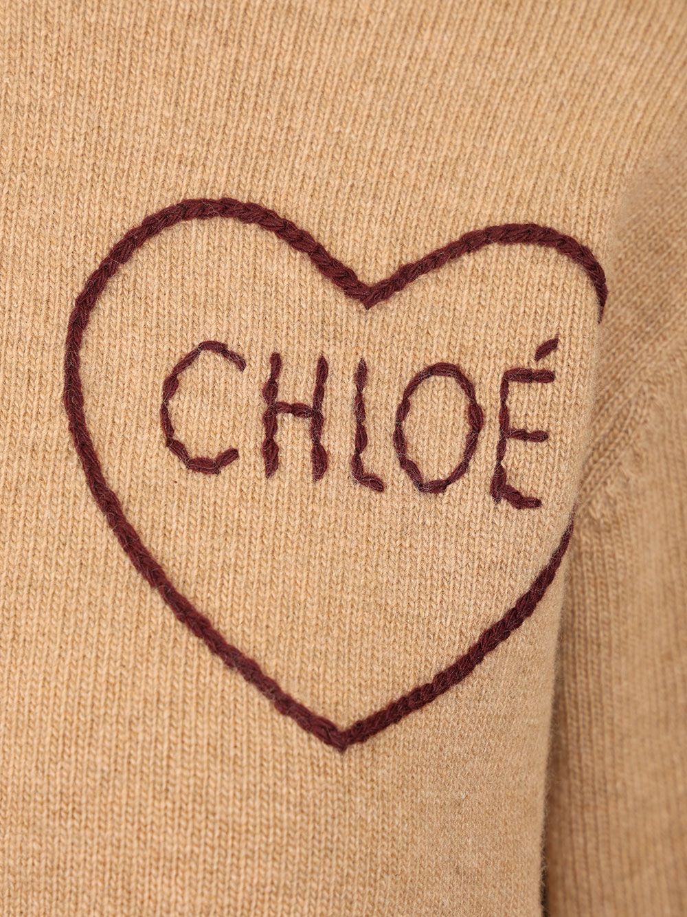Chloe' Chloe Heart Cardigan Contrast Piping Knitwear - Rose | 4286e99ffb5af8dc4558e65f7fa13ff7a654d888