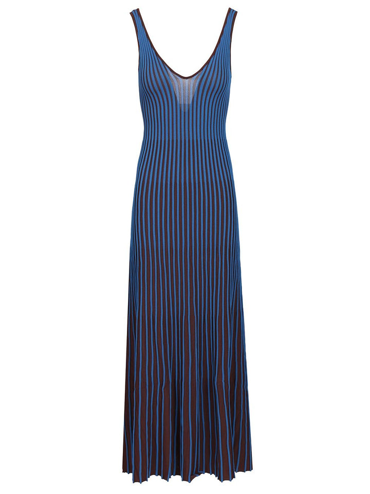 Staud Claretta Dress Dresses - Multicolor | 50fb075727c466c161114184b011efdebf174d75