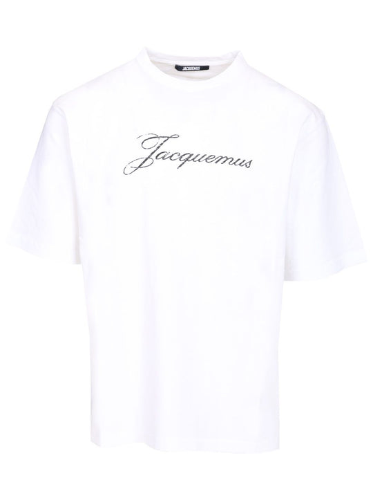 With Writing T-Shirt White