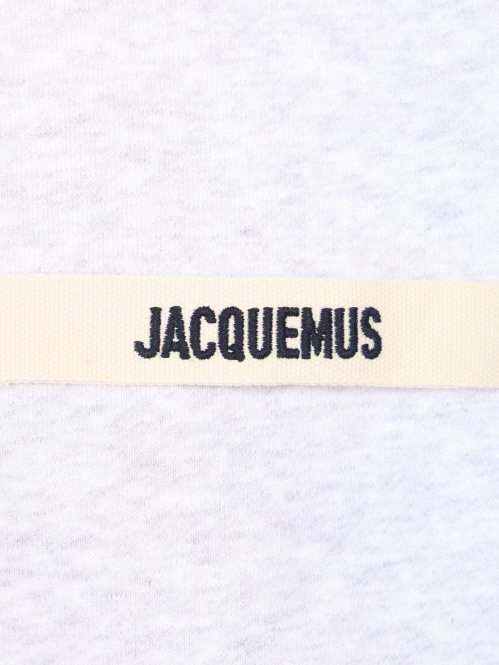 Jacquemus Le Hoodie Gros Grain Sweatshirts - Grey | 0616667becfd8449cf393388513ce3ce764f6671