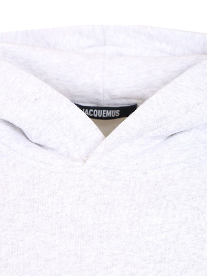 Jacquemus Gros Grain Sweatshirts - Grey | 444a2590b8bf5a87761f7d1d133d79be889efe68