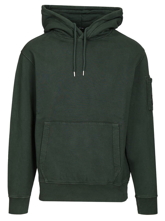 Comfortable With Hood Sweatshirts Green