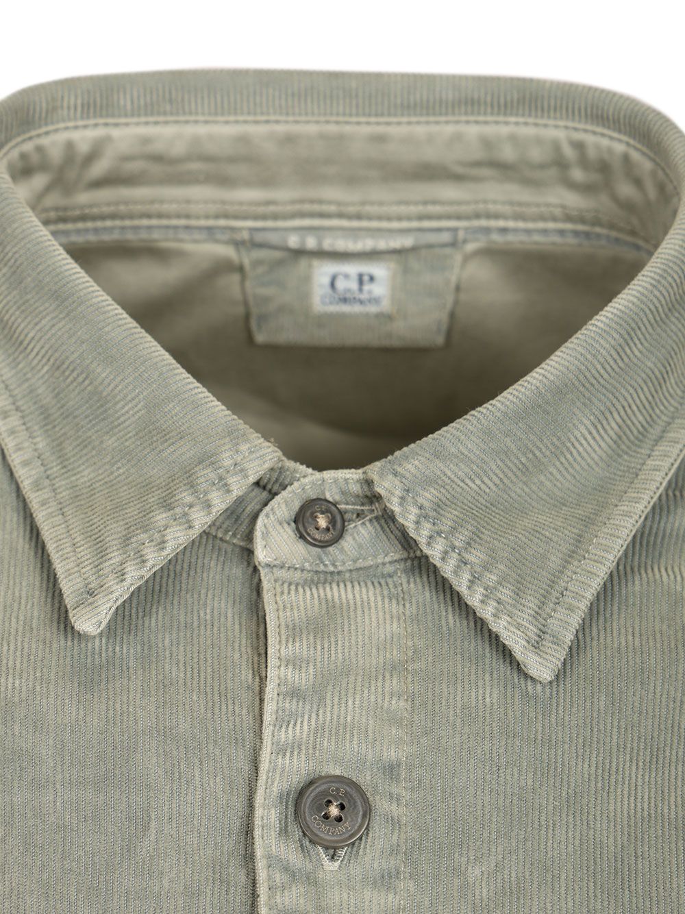C.P. Company Stretch Overshirt Shirts - Grey | 8b1939eb9c4568e9e12f46d798dc7979cd89222e