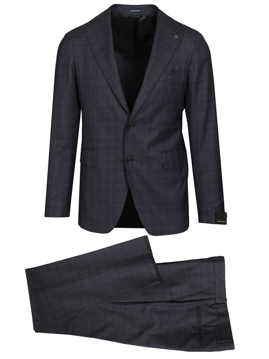 Vesuvio Prince Of Wales Suit Dresses Blue