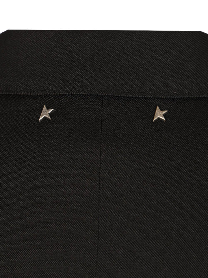 Golden Goose Deluxe Brand Double-Breasted Wool Jacket Jackets - Black | caa9291c84c2e31c033c2505a3b0179298c11c8e