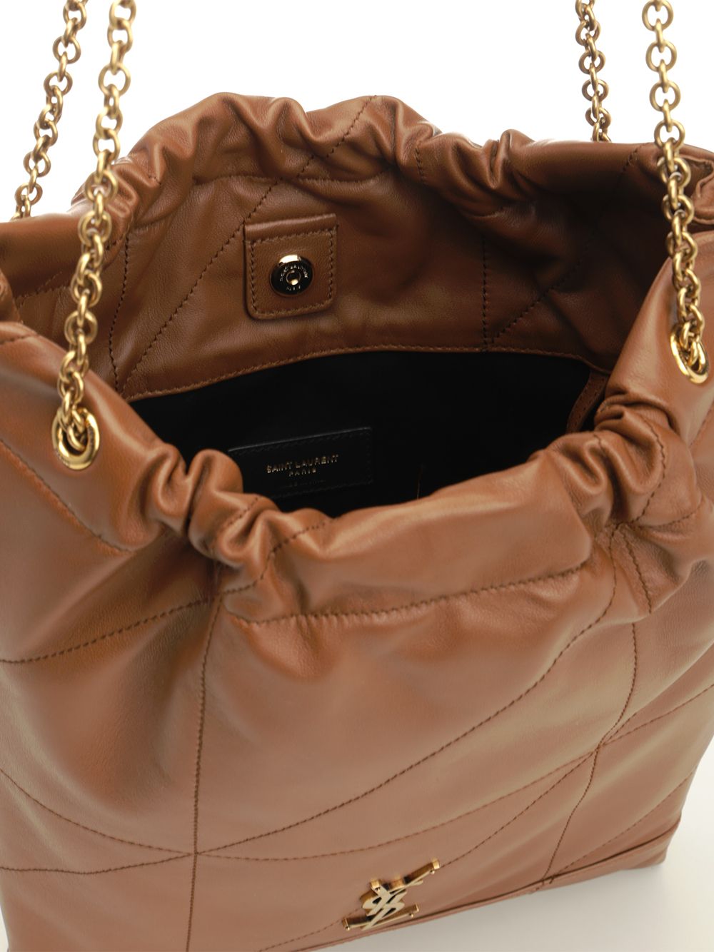 Saint Laurent Jamie Shoulder Bags - Beige | b1939739bf749e0ec1af586ebe33e5d3c8b45a45