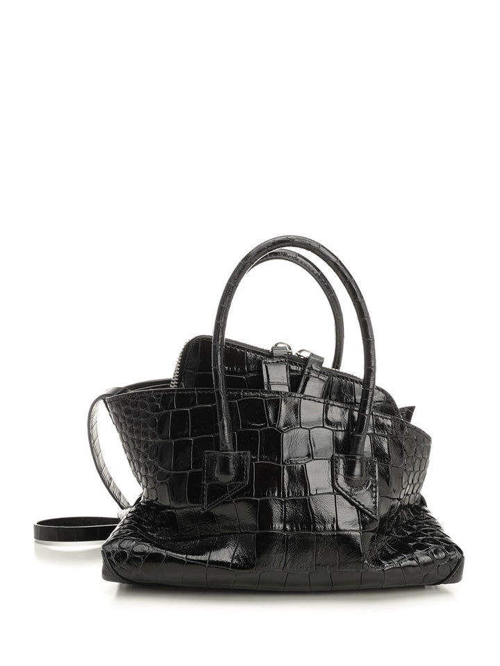 The Attico La Passeggiata Mini Handbags - Black | 553db560a2db9ce7cea531373fbdd8f5055baa5d