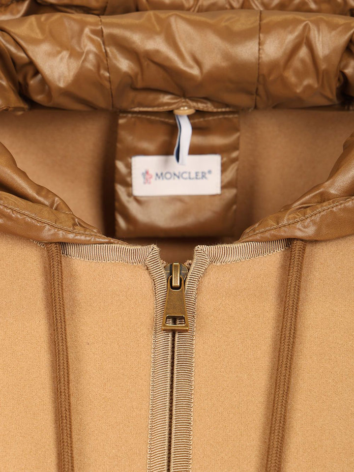 Moncler Cape Jackets - Beige | 0713c01da74f084306d20f1588a79b983479b501