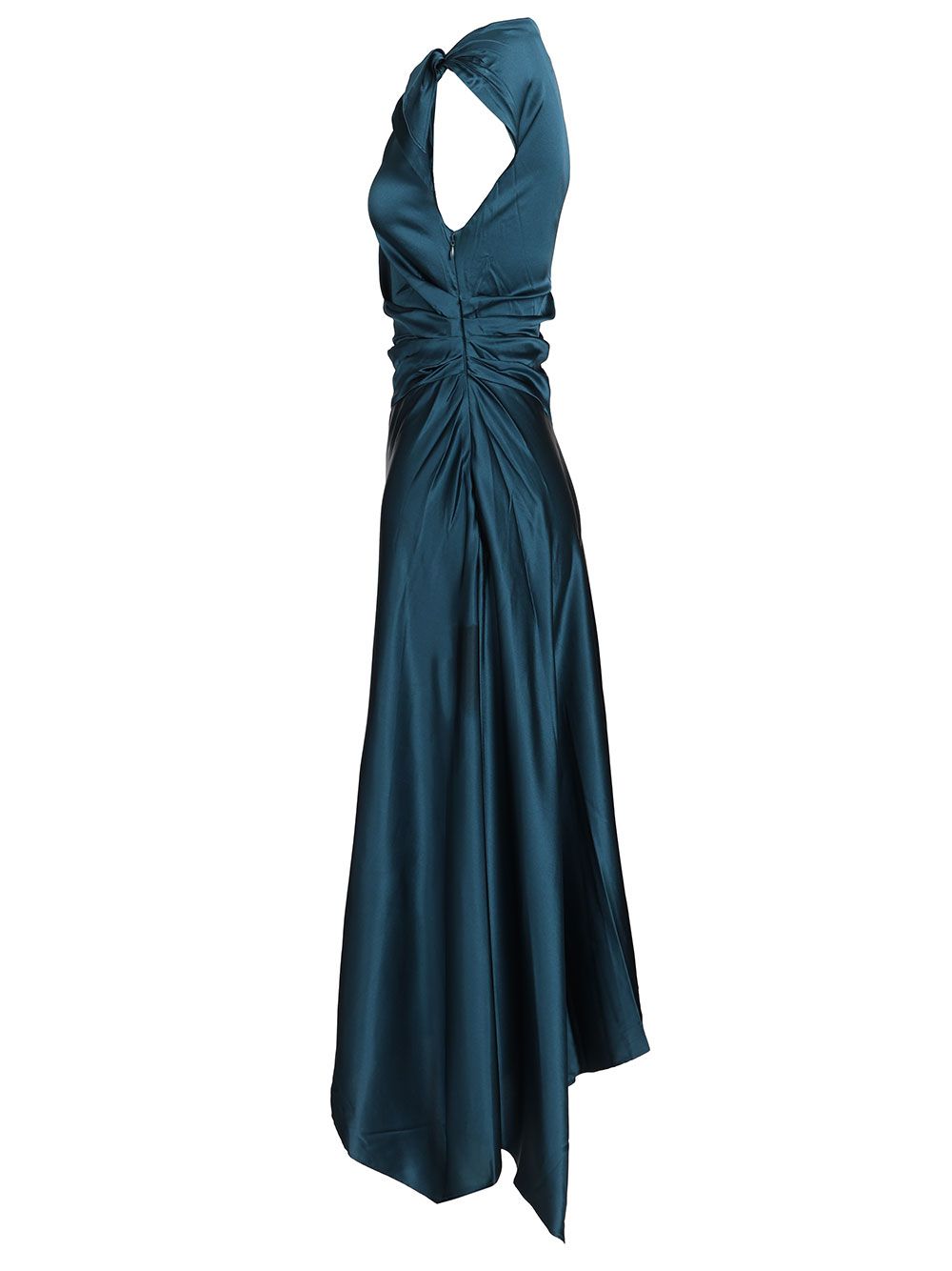 Staud Portia Silk Dress Dresses - Blue | 6e113a882c2fac79444f00d45ba1778bf8005df2