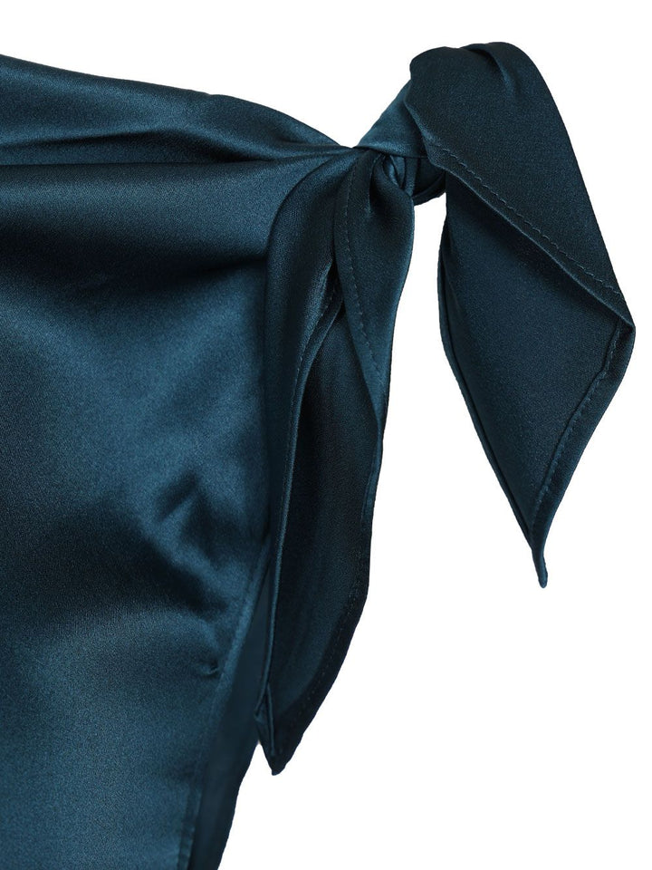 Staud Portia Silk Dress Dresses - Blue | ee7366a9f8fd7023ce018ae46d9f2e9d38522337