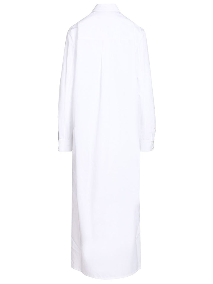 AlaÏA Asymmetrical Shirt Shirts - White | 1e7ebae58a9be63449d9b3e3be480bbffc5c773a