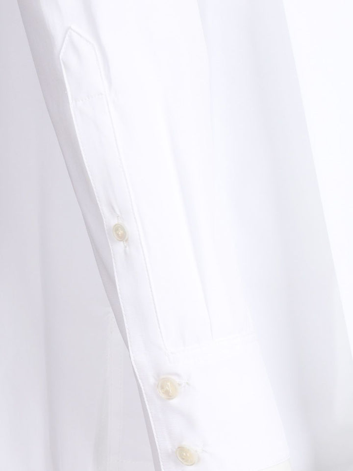 AlaÏA Asymmetrical Shirt Shirts - White | ac8e3173b512ba440f3ab4be1b2accd31c7e9d18