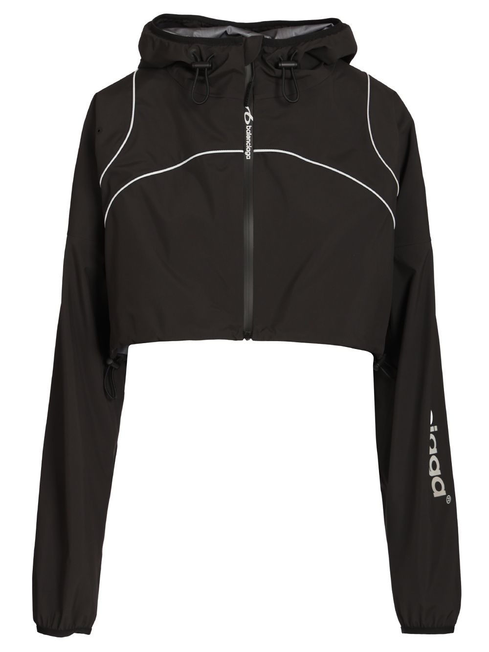 Balenciaga Techwear Cropped Jacket Jackets - Black | 4561be926bd5eeb26d6882abfb222312f30b9e55