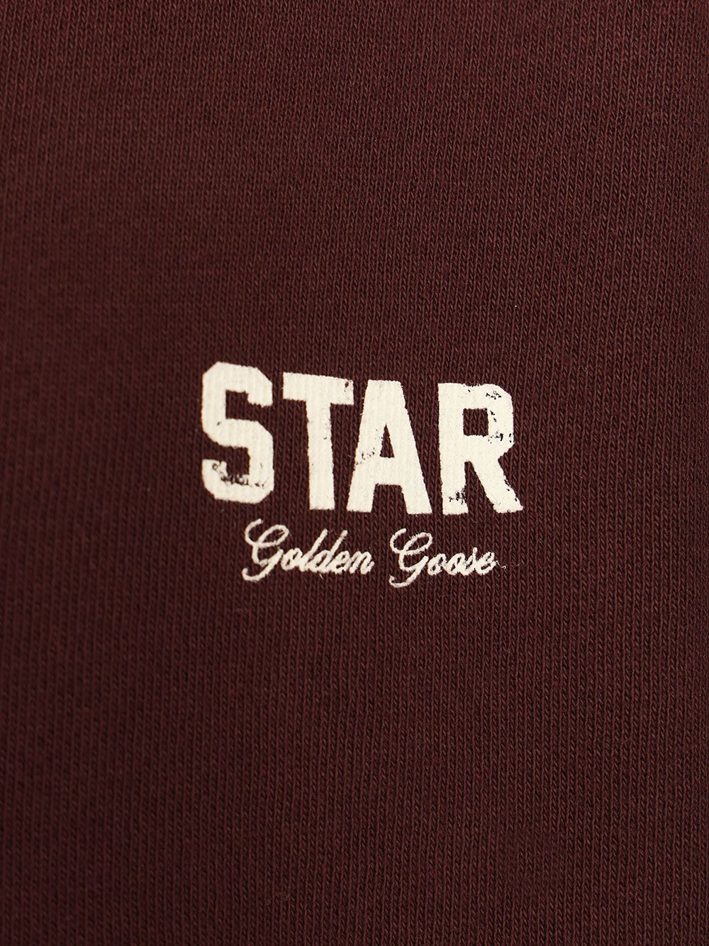 Golden Goose Deluxe Brand Oversized Star Sweatshirt Sweatshirts - Bordeaux | 4aac81b6c73ee62cfec92485ce76c43dfd8c42f0