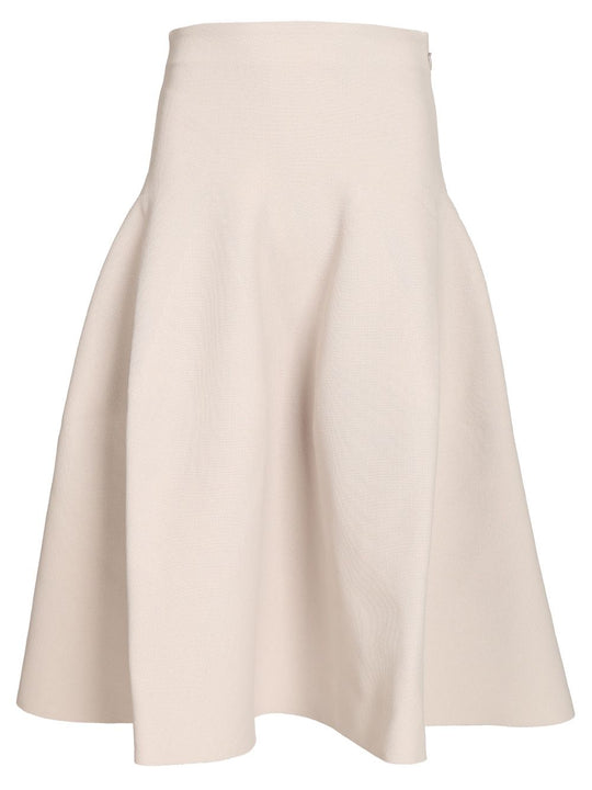 Midi Skirt Skirts Beige
