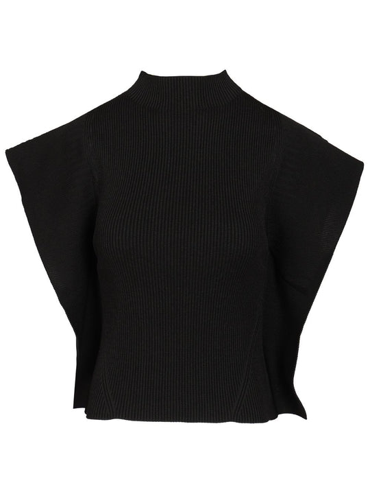 Sleeveless Top Tops Black