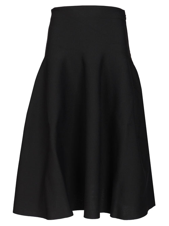 Midi Skirt Skirts Black