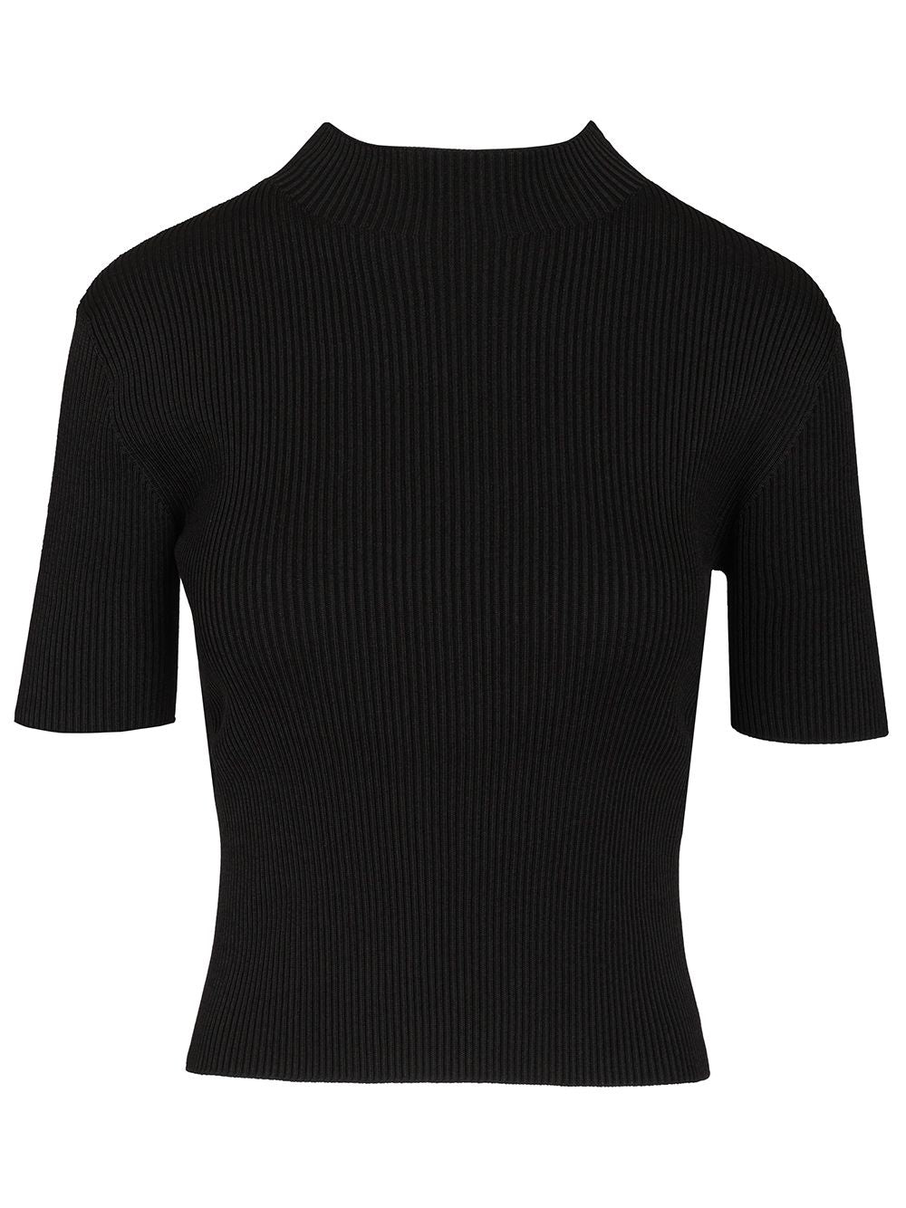 Cfcl Portrait Lucent Short Sleeve Top Tops - Black | aceea8d2f66339ac25ec0a487da805b5da4e7be1