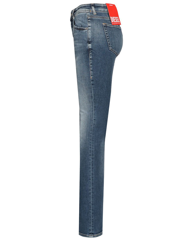 Diesel 1969 D-Ebbey Low-Rise Bootcut Jeans - Blue | 6d52f63cbe35ec149f83ac55e70dcd5528f25a72