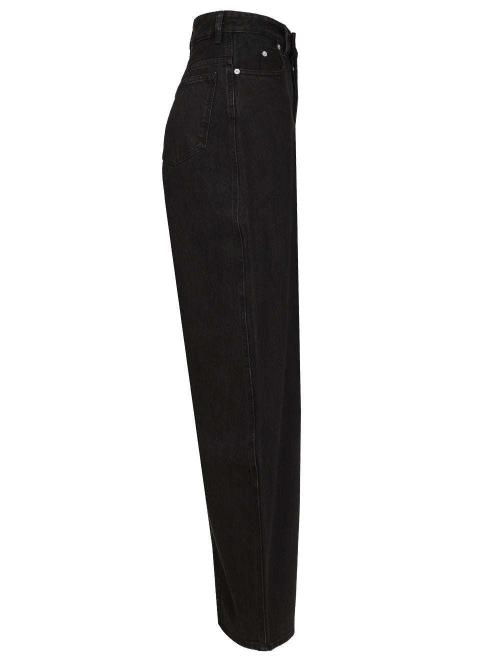 Jacquemus Nîmes Ovalo Jeans - Black | 8a4a7579d57d2cf93ff6feaab063328d0ff27e26