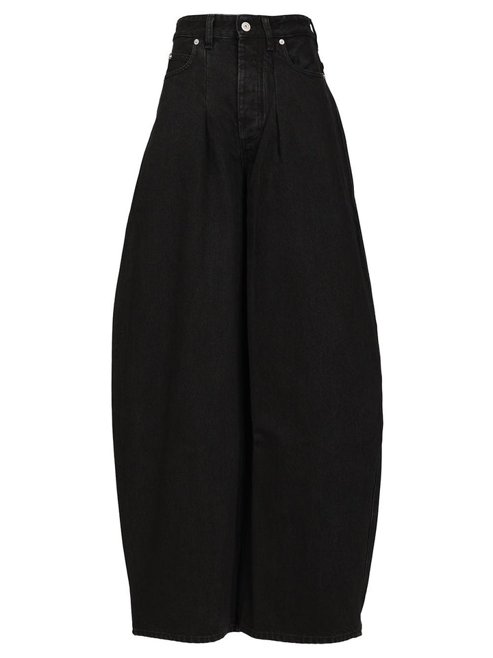 Jacquemus Nîmes Ovalo Jeans - Black | 556b3b3382e01f5cfb7d50ea00637d3ba8f208c1