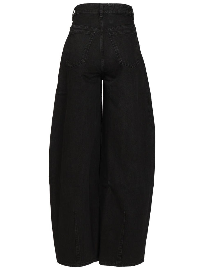 Jacquemus Nîmes Ovalo Jeans - Black | 3436c100b4e92e2d1a55aed28fda984a7c2f94fb