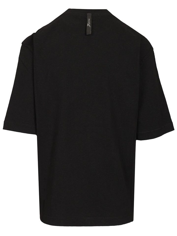 Jacquemus With Writing T-Shirt - Black | 91189d062bbab2de18c2310bb2340fed5cf348da