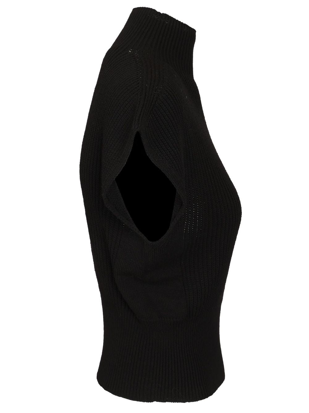 Rick Owens Fisherman's Shirt Knitwear - Black | e5120ce115e693763fc6a386a36da5bdc61ec1aa