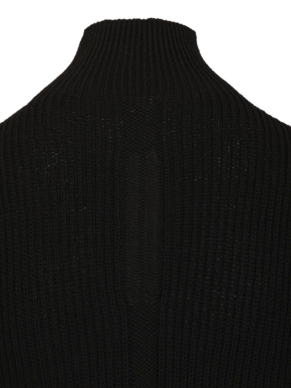 Rick Owens Fisherman's Shirt Knitwear - Black | 33bbf4fb3c547a6dfab953cdaa59cc7b8b965f64