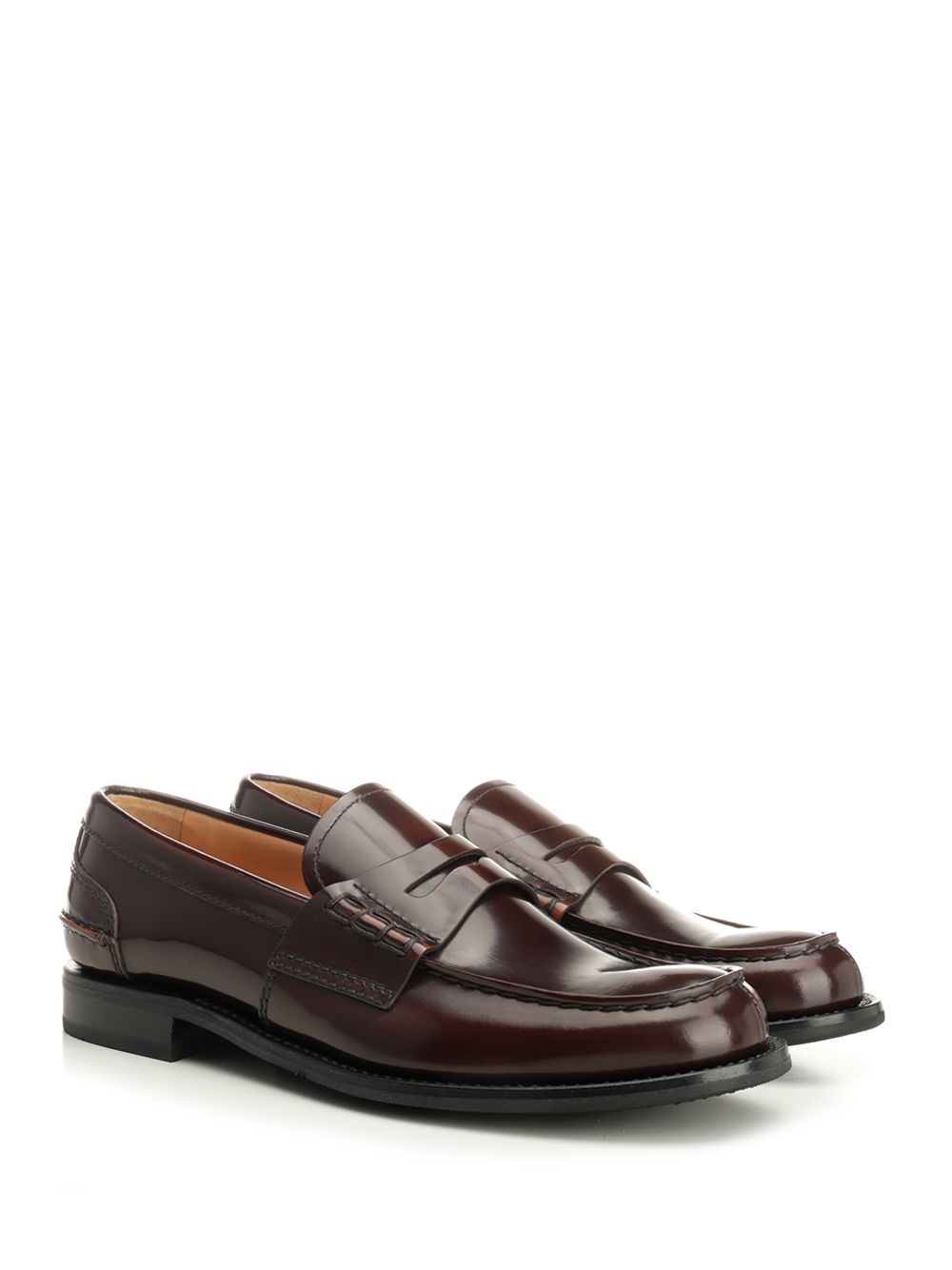 Church'S Leather Loafers Scarpe basse - Brown | 2f2d25293a770914d1d37e1a644b7f9387de8435