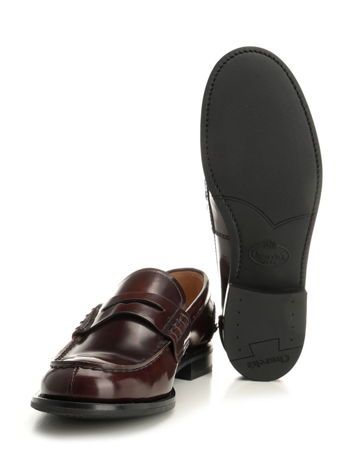 Church'S Leather Loafers Scarpe basse - Brown | 01e97cadc86e8a7ec88f497bbbb6729599d78a28