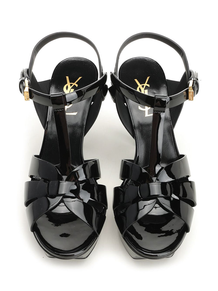 Saint Laurent Tribute Sandals - Black | fb74f5ef1c7c4c25c07ae72c63edef5d599a8931