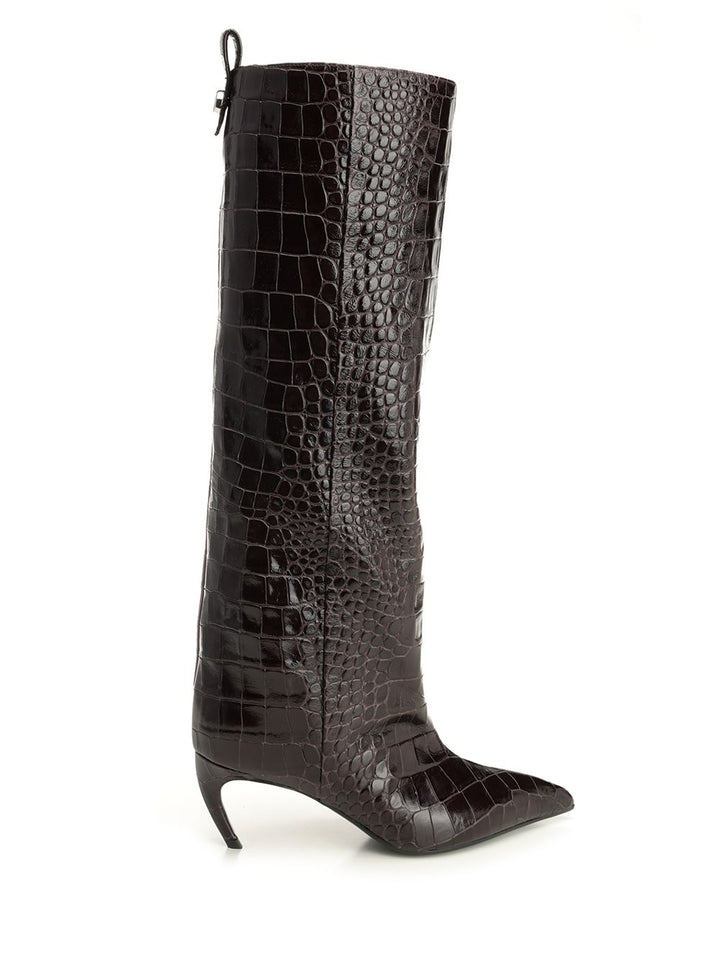 The Attico Lea Boots - Brown | bb69c7f2b7d15d38dcd9f10d746769cdc9eeb5d4