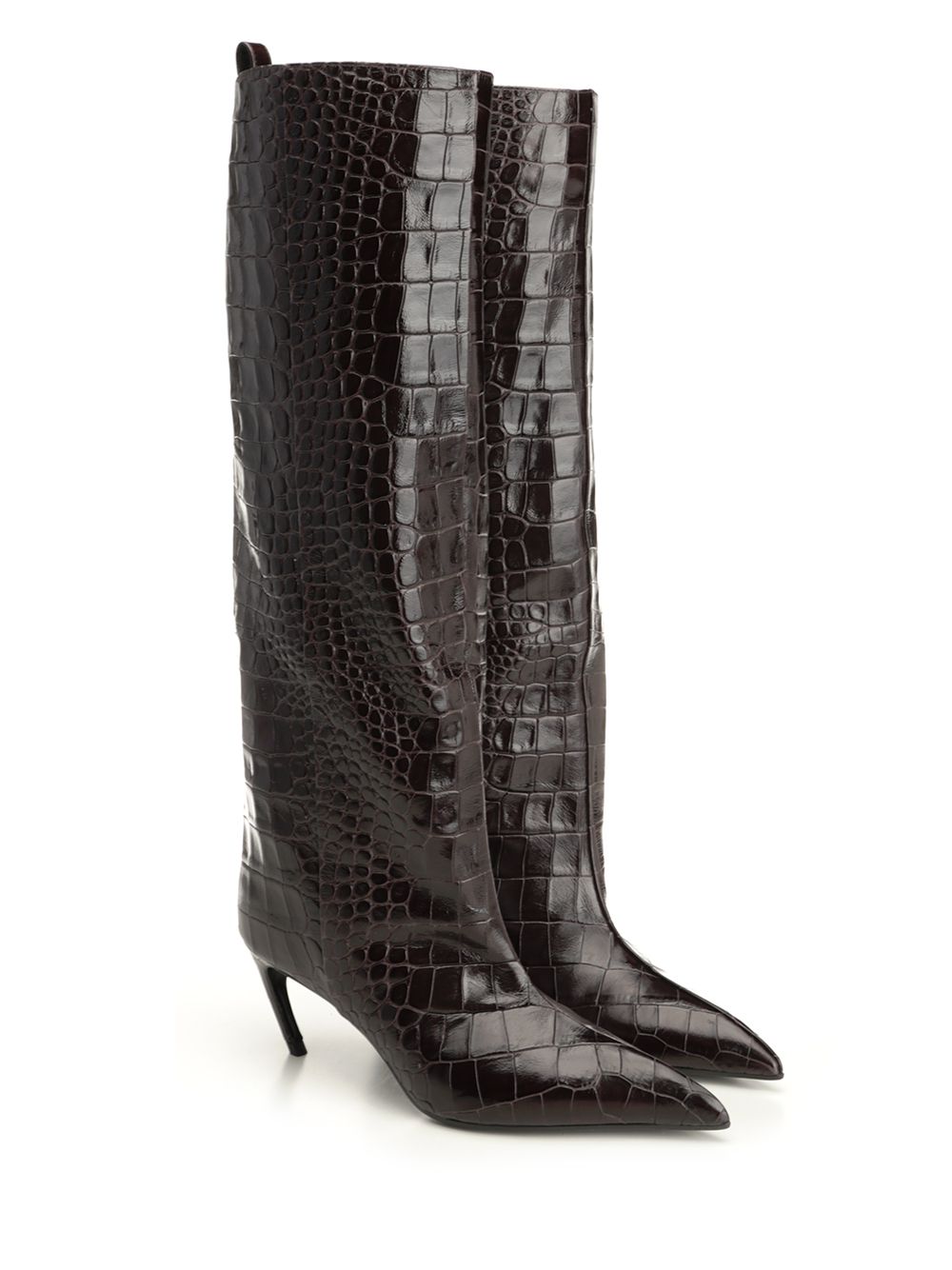 The Attico Lea Boots - Brown | 4fdd3034328adf33ef8a1bad34e4fa24e42c3e4a