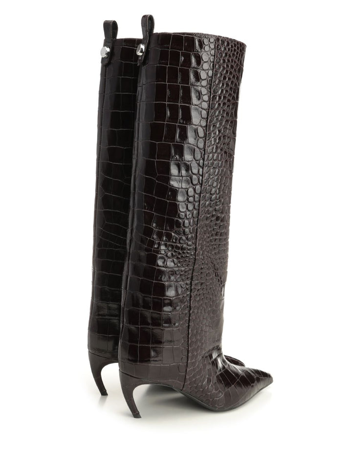 The Attico Lea Boots - Brown | 9343d020199078b2fa3577124ff38cc5d918b449