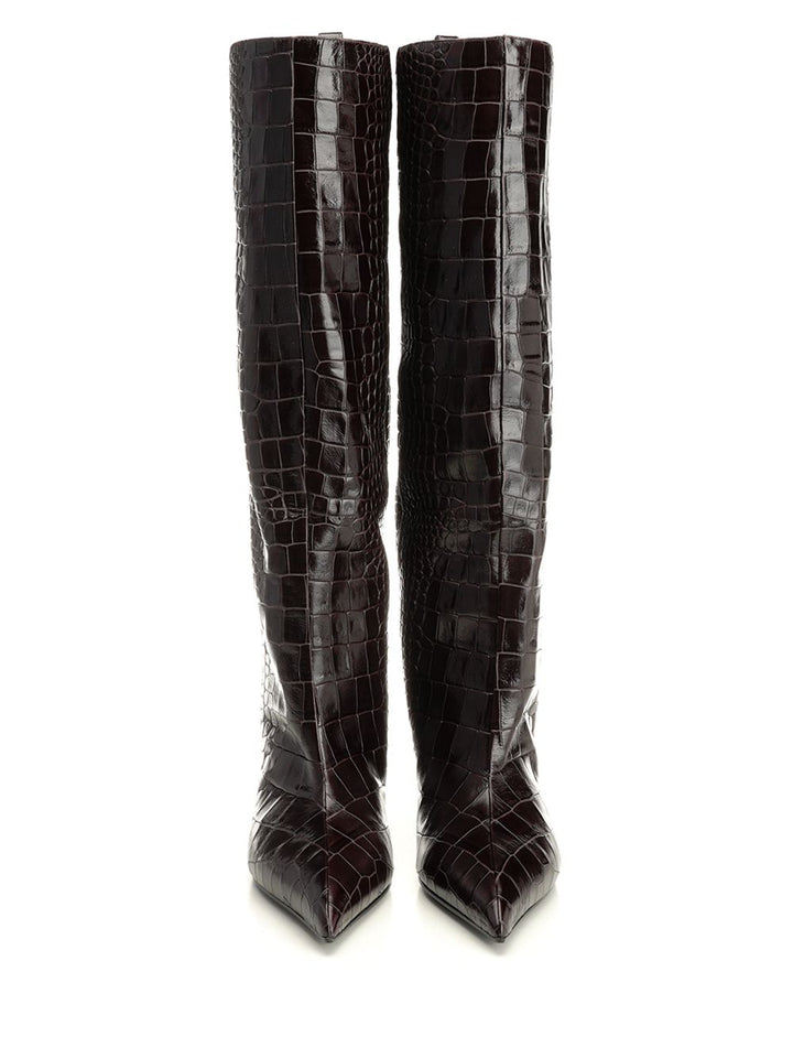 The Attico Lea Boots - Brown | 42423c751d82bbc8f98907fd4708596b0bda992a