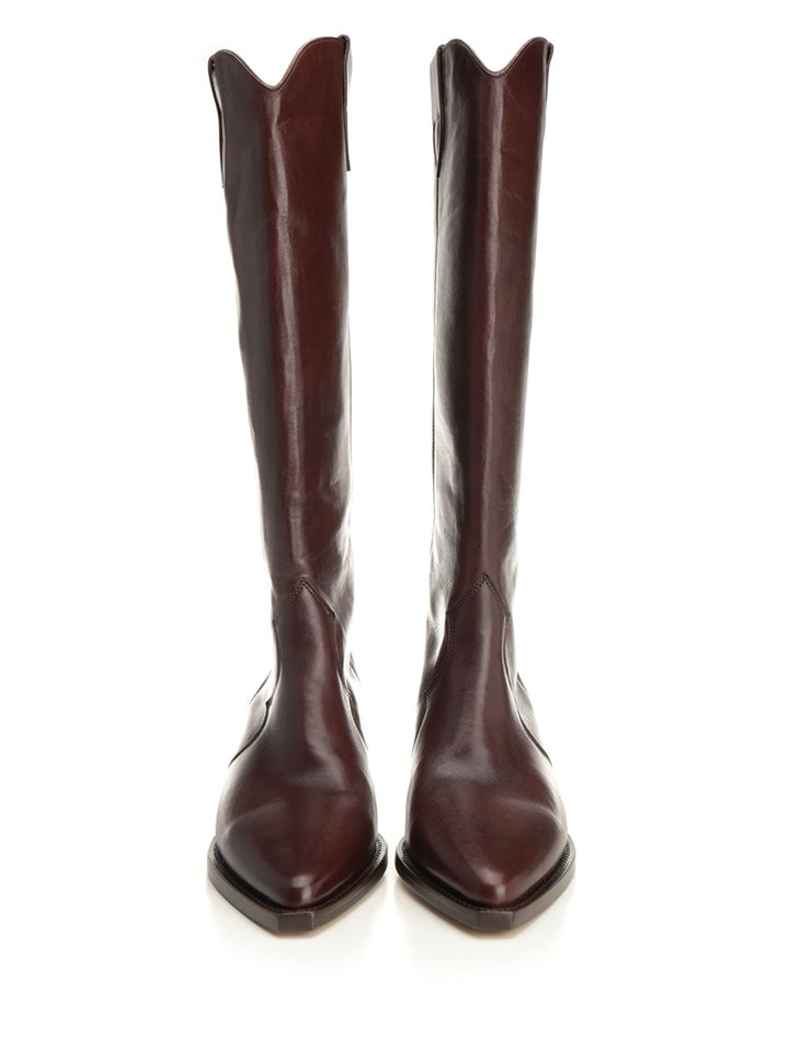 Isabel Marant Denvee-Gz Boots - Brown | f91d31b1db1b9934af80701879903b4b17dd4ed5